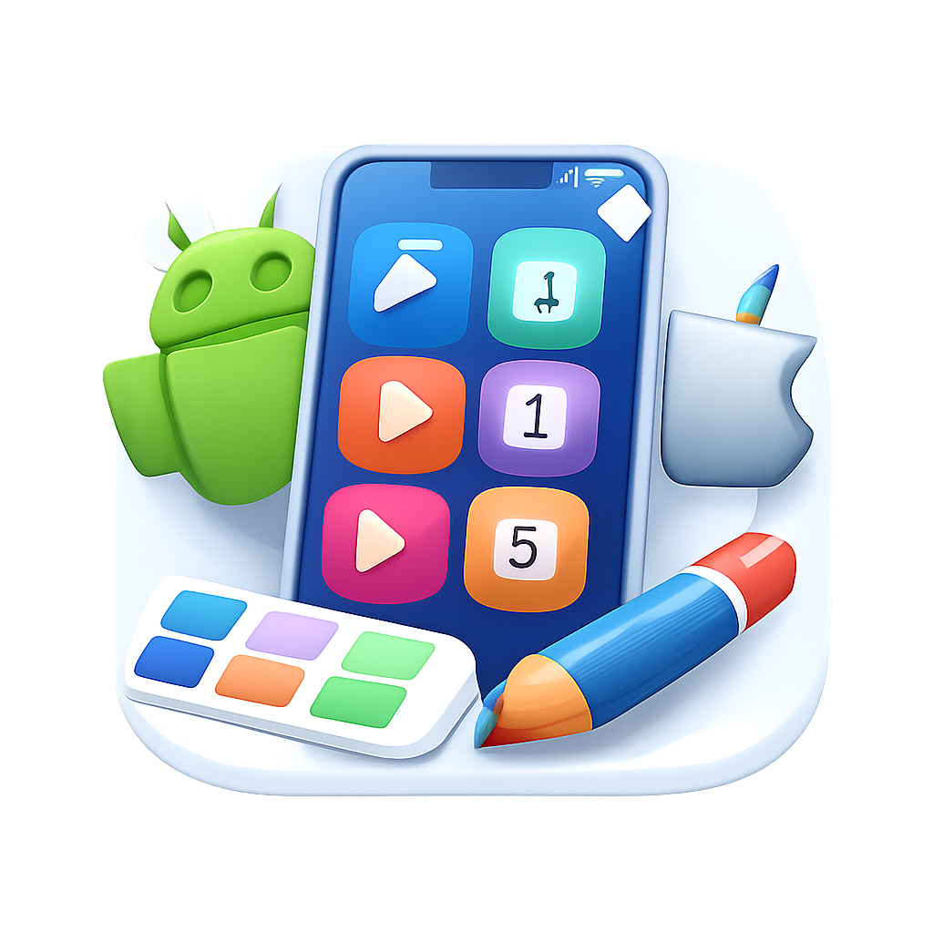 Генератори нишонаи барнома барои Android ва iOS